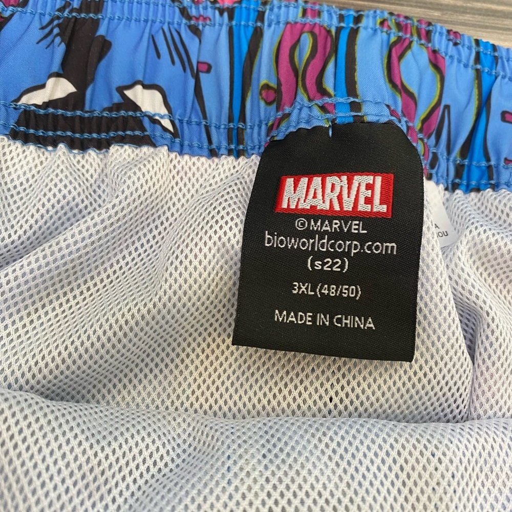 Marvel Black Panther Wakanda Forever Board Shorts 3XL - Picture 4 of 8